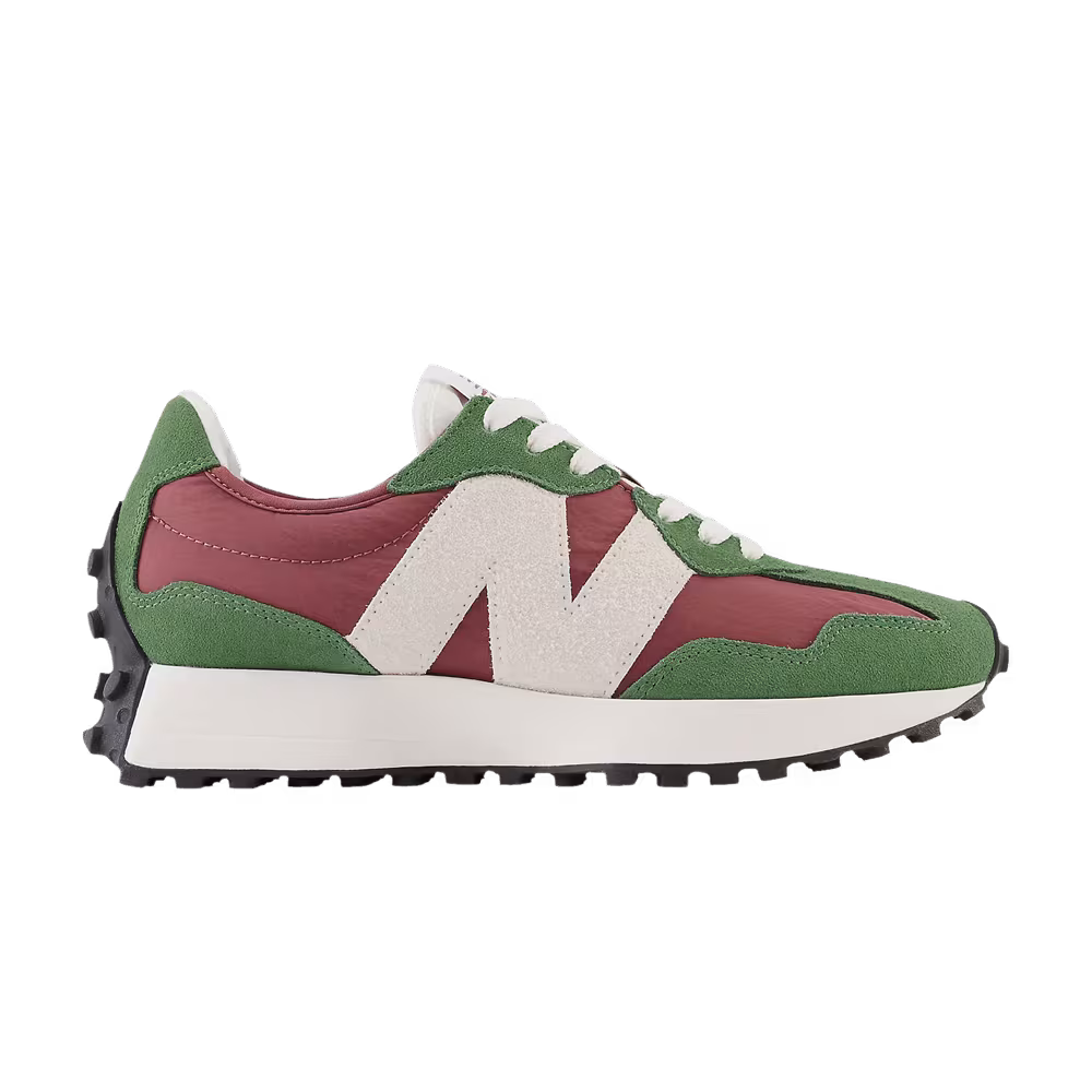 New Balance Women's 327 Nori Washed Burgundy