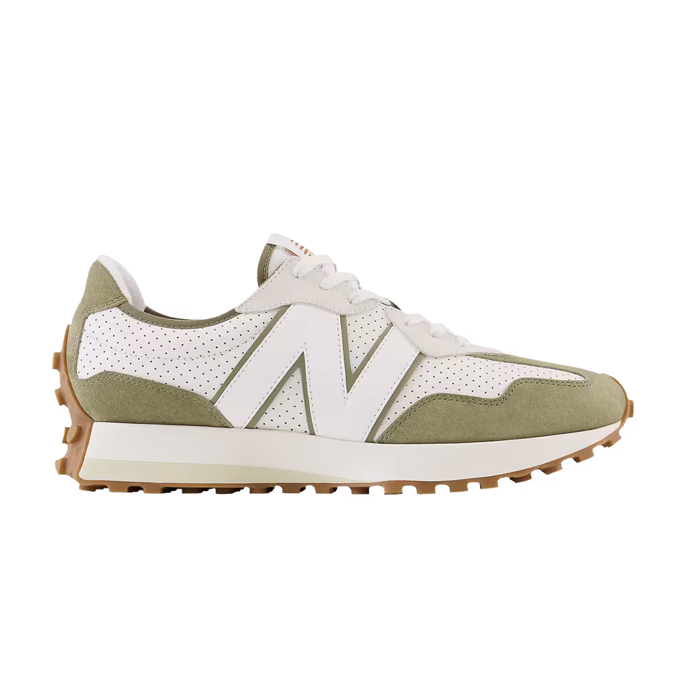 New Balance 327 Covert Green Sea Salt
