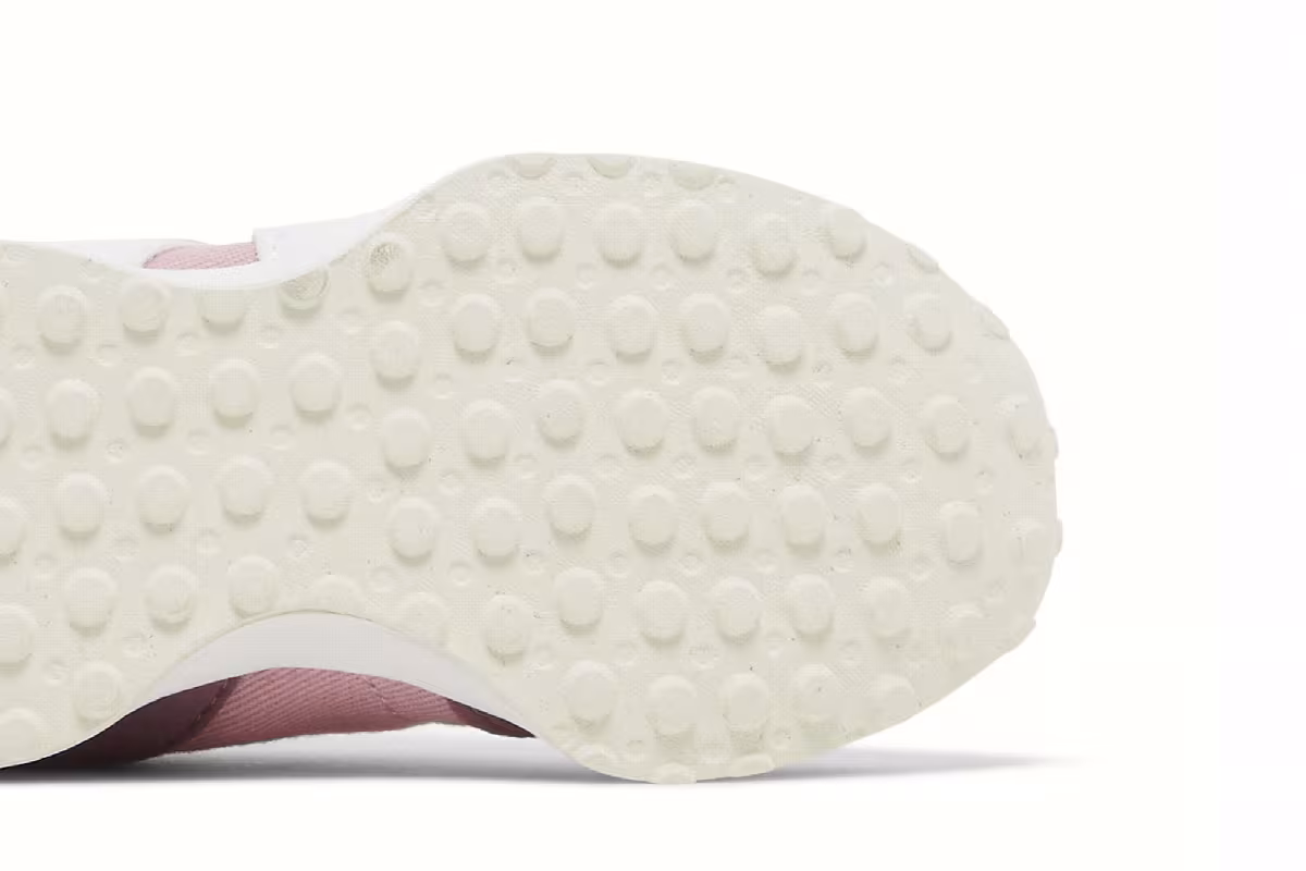New Balance 327 Bungee Lace Toddler Washed Burgundy Hazy Rose, view 6