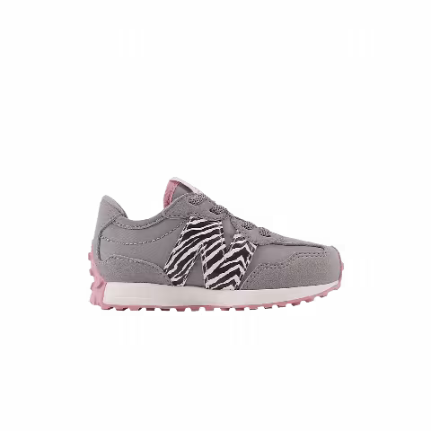 New Balance 327 Bungee Lace Toddler 'Zebra'
