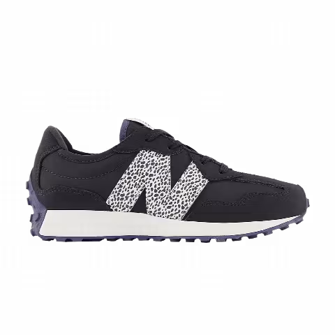New Balance 327 Little Kid 'Dalmatian - Cyber Lilac'