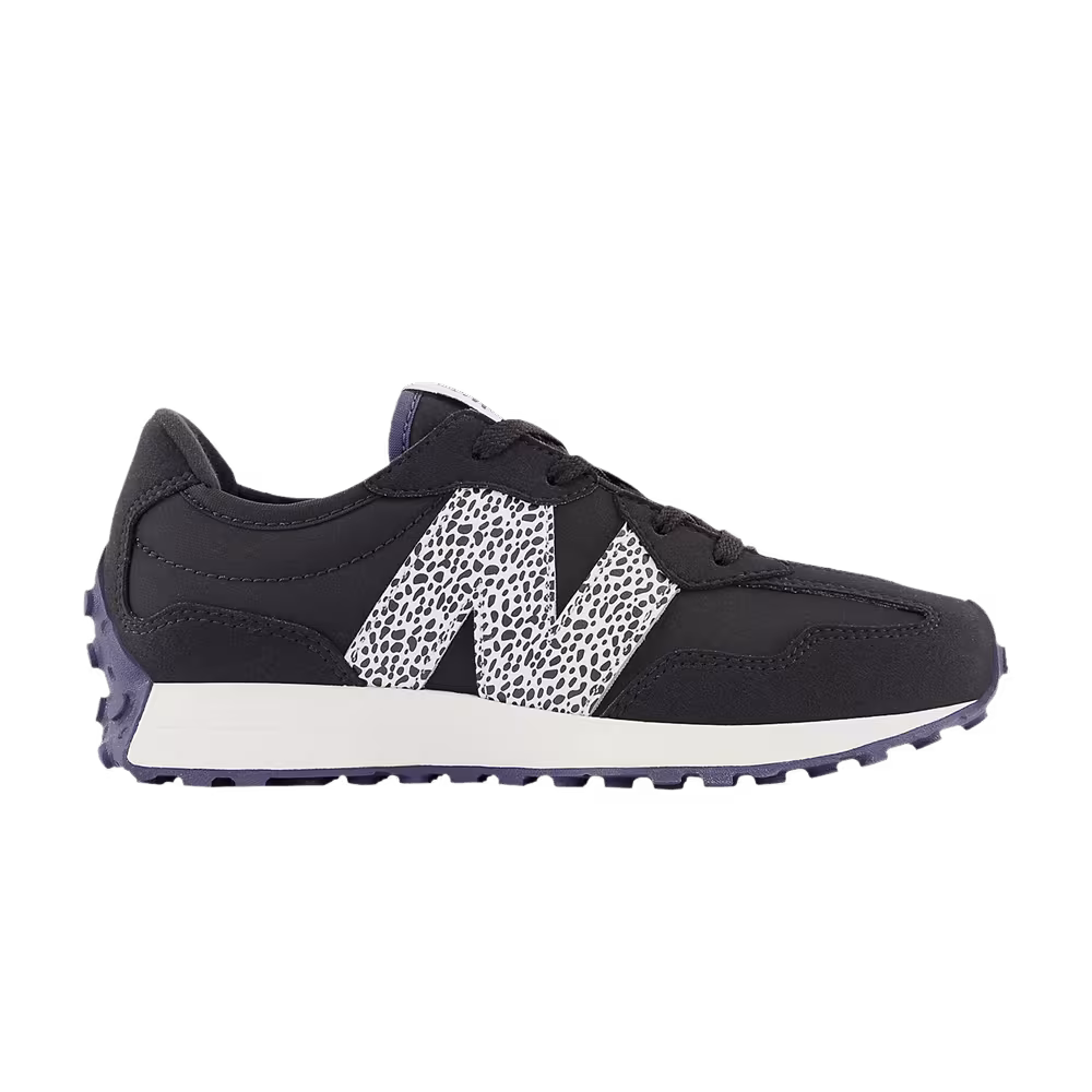 New Balance 327 Little Kid Dalmatian - Cyber Lilac