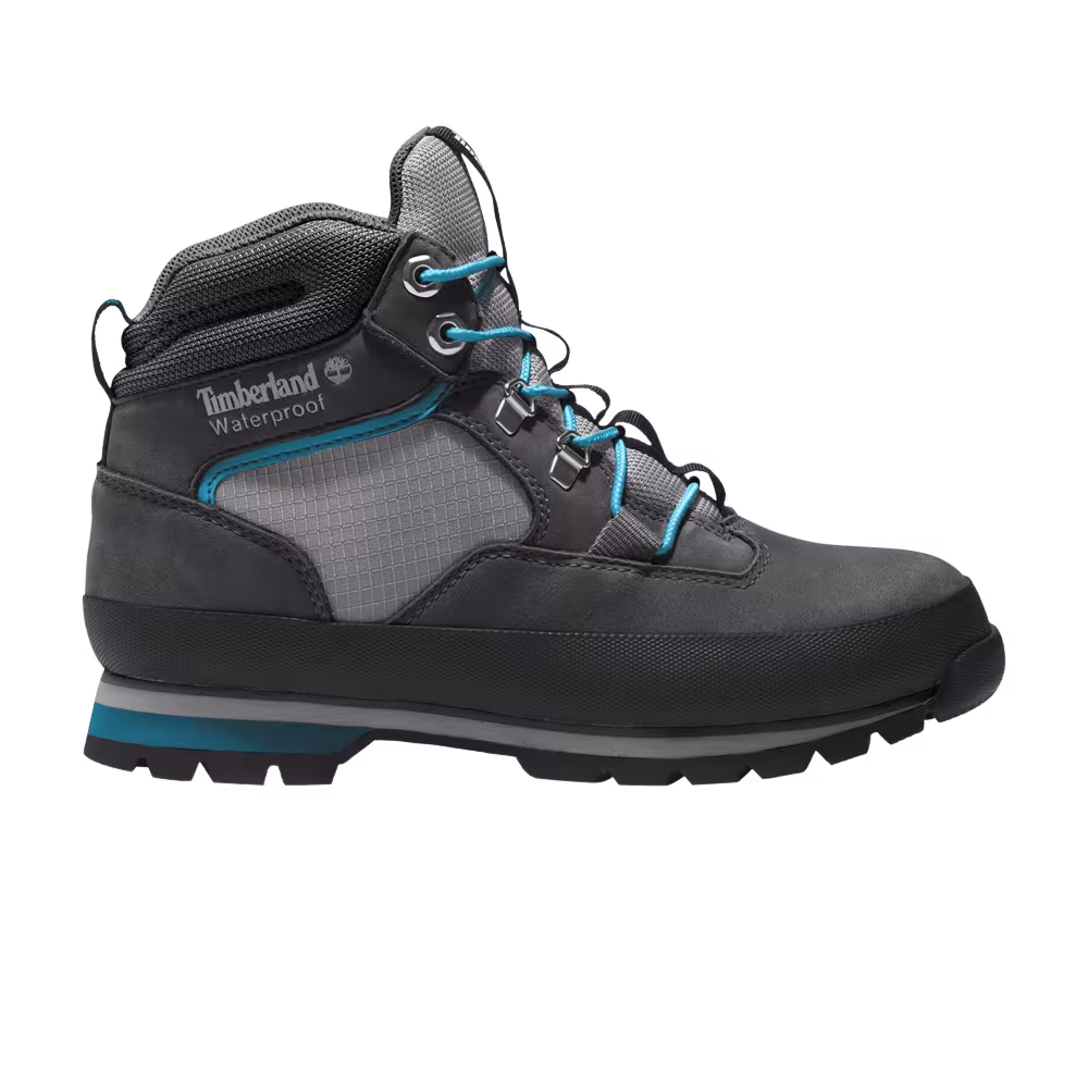 Timberland Women's Euro Hiker Boot Grey Black Blue