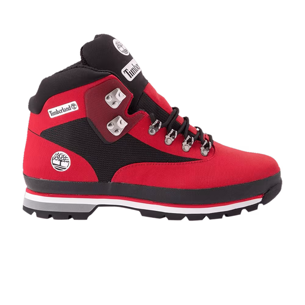 Timberland Euro Hiker Mid Jacquard Red
