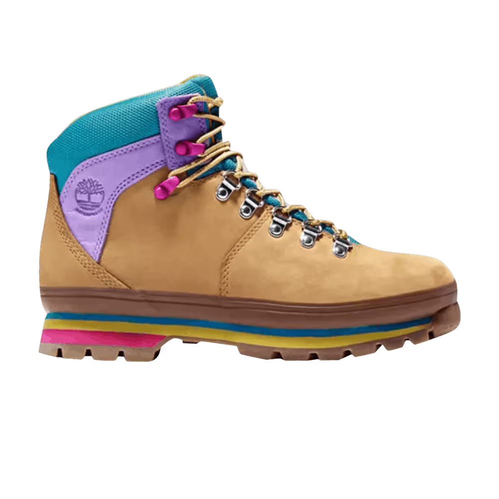 Timberland Women's Euro Hiker Boot Mixed Media - Wheat