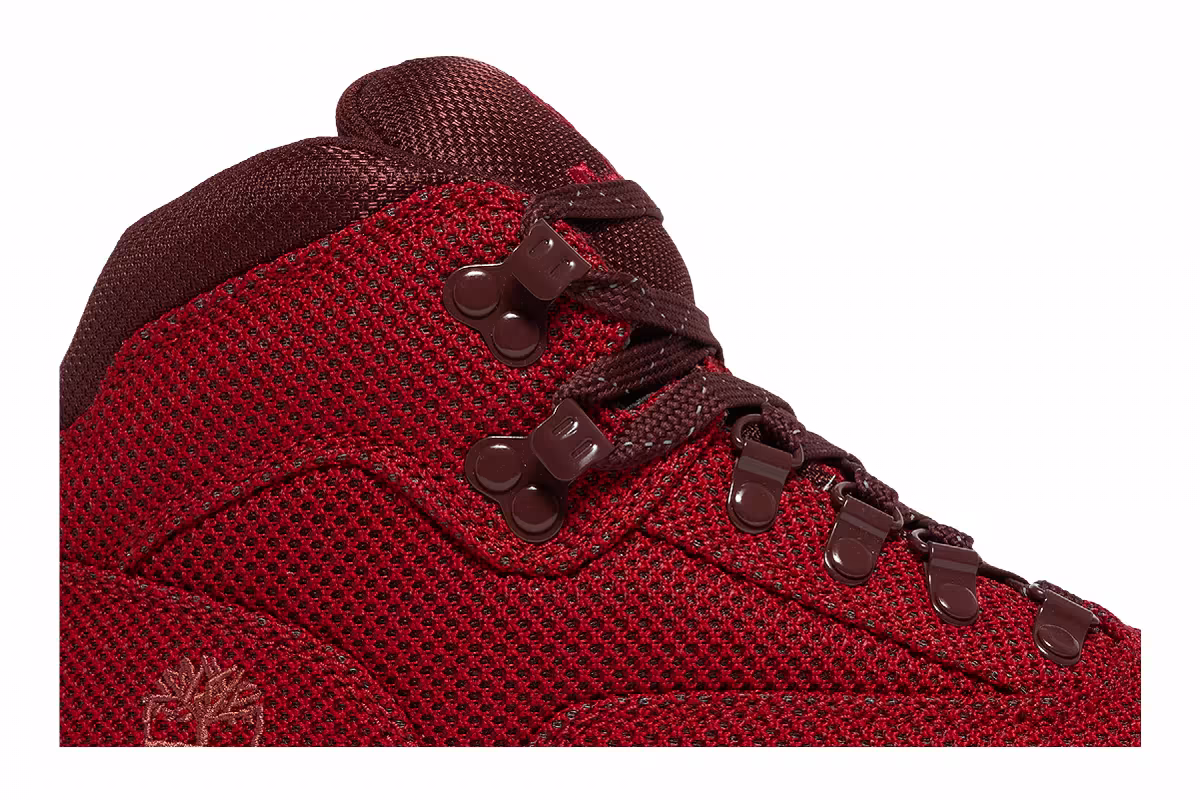 Timberland Euro Hiker Mid Medium Red, view 3