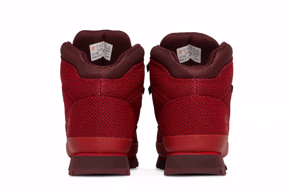 Timberland Euro Hiker Mid Medium Red, view 7