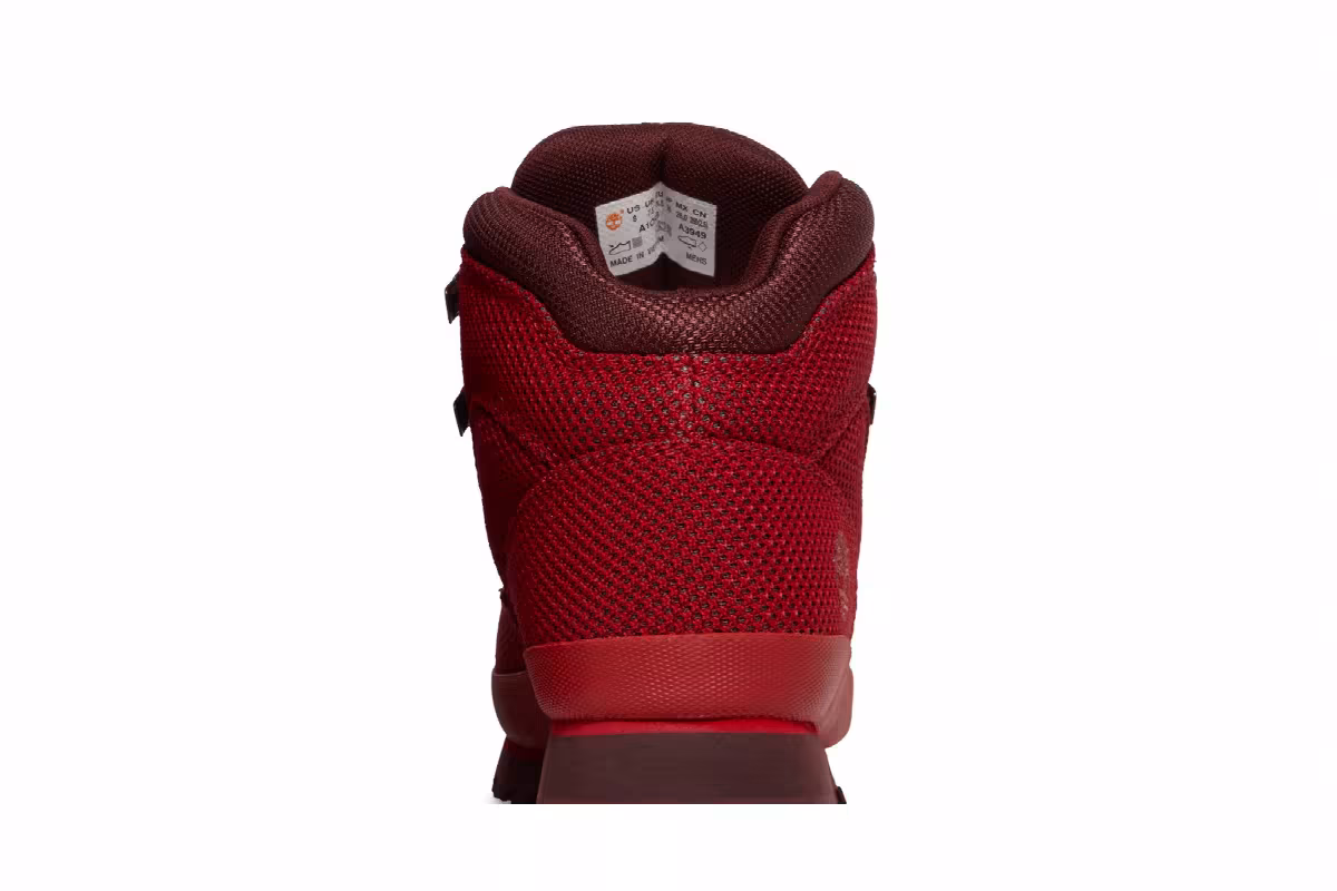 Timberland Euro Hiker Mid Medium Red, view 8