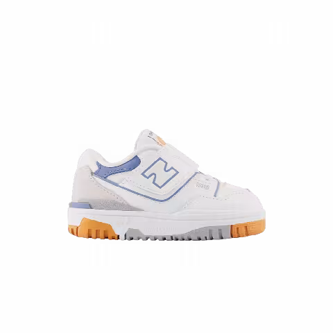 New Balance 550 Bungee Lace Top Strap Toddler 'White Mercury Blue'
