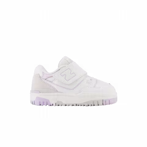 New Balance 550 Bungee Lace Top Strap Toddler 'White Thistle'