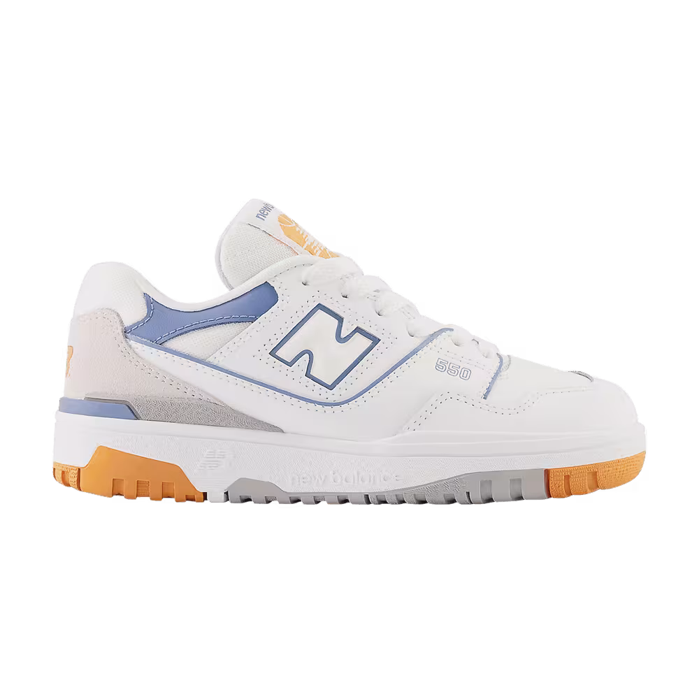 New Balance 550 Little Kid White Mercury Blue