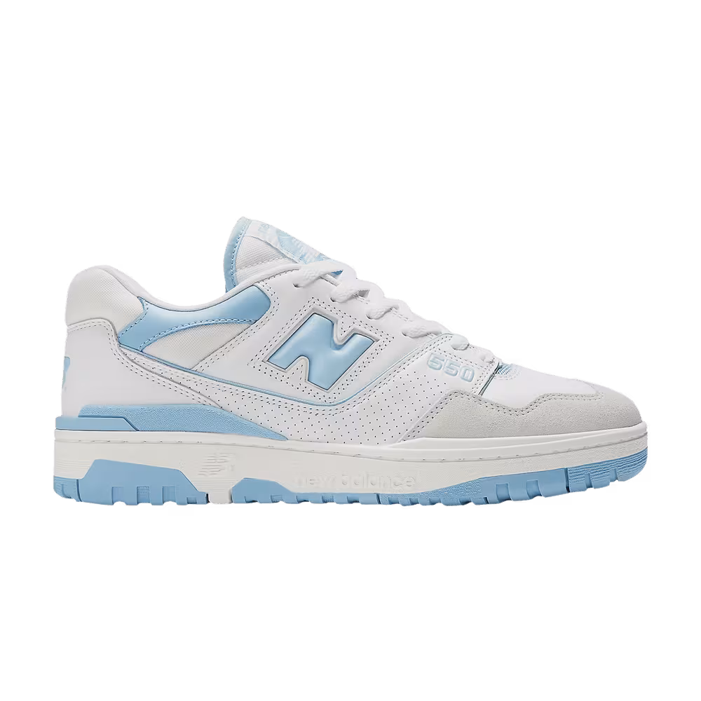 New Balance 550 2E Wide White Blue Haze