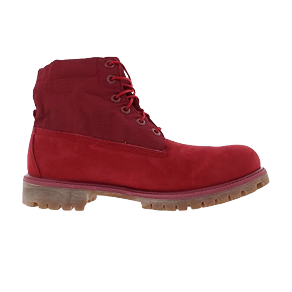 Timberland Roll Top Boot Red