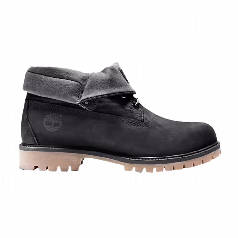 Timberland Roll Top Boot 'Black Nubuck'