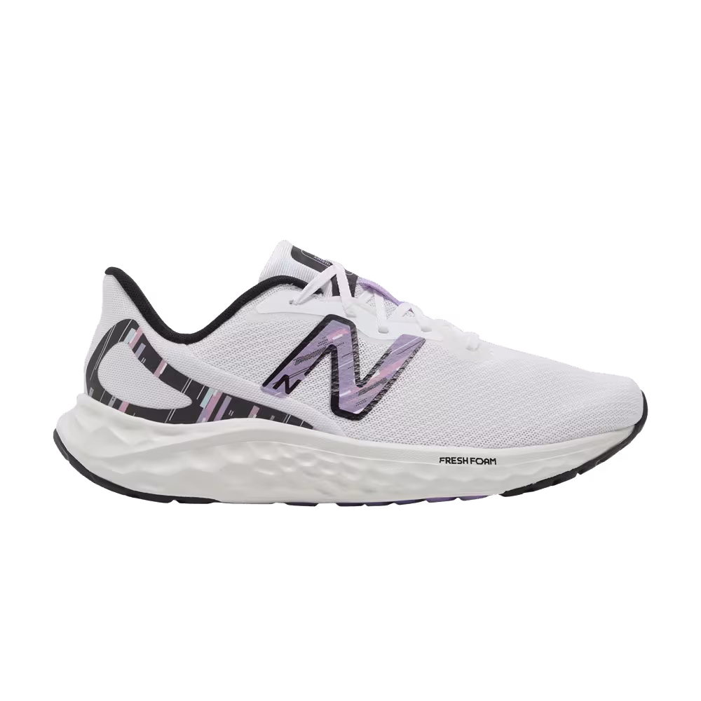 New Balance Women's Fresh Foam Arishi v4 White Purple Fade