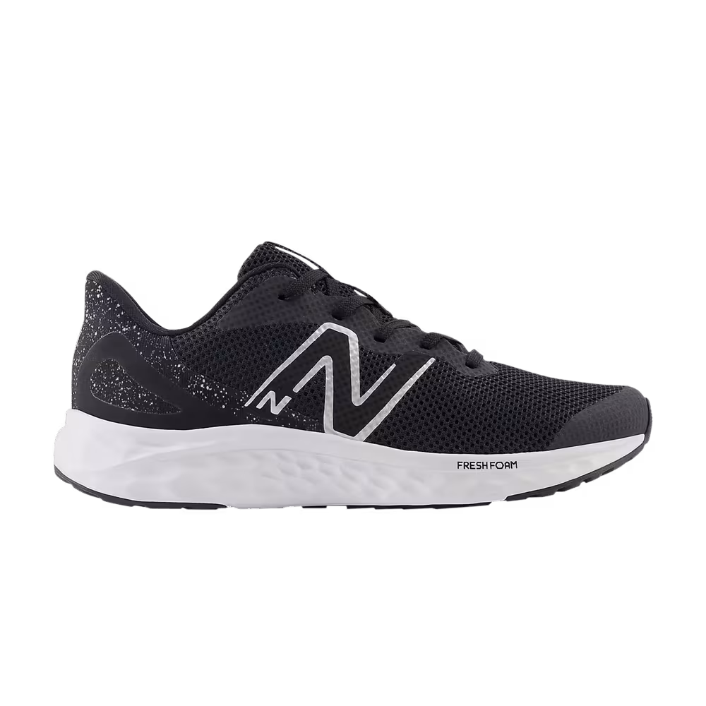New Balance Fresh Foam Arishi v4 Big Kid Wide Black Silver Metallic