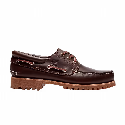 Timberland 3-Eye Lug Handsewn Boat Wide 'Brown'