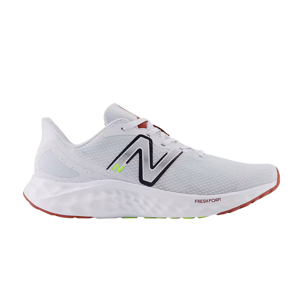 New Balance Fresh Foam Arishi v4 2E Wide Quartz Grey Brick Red