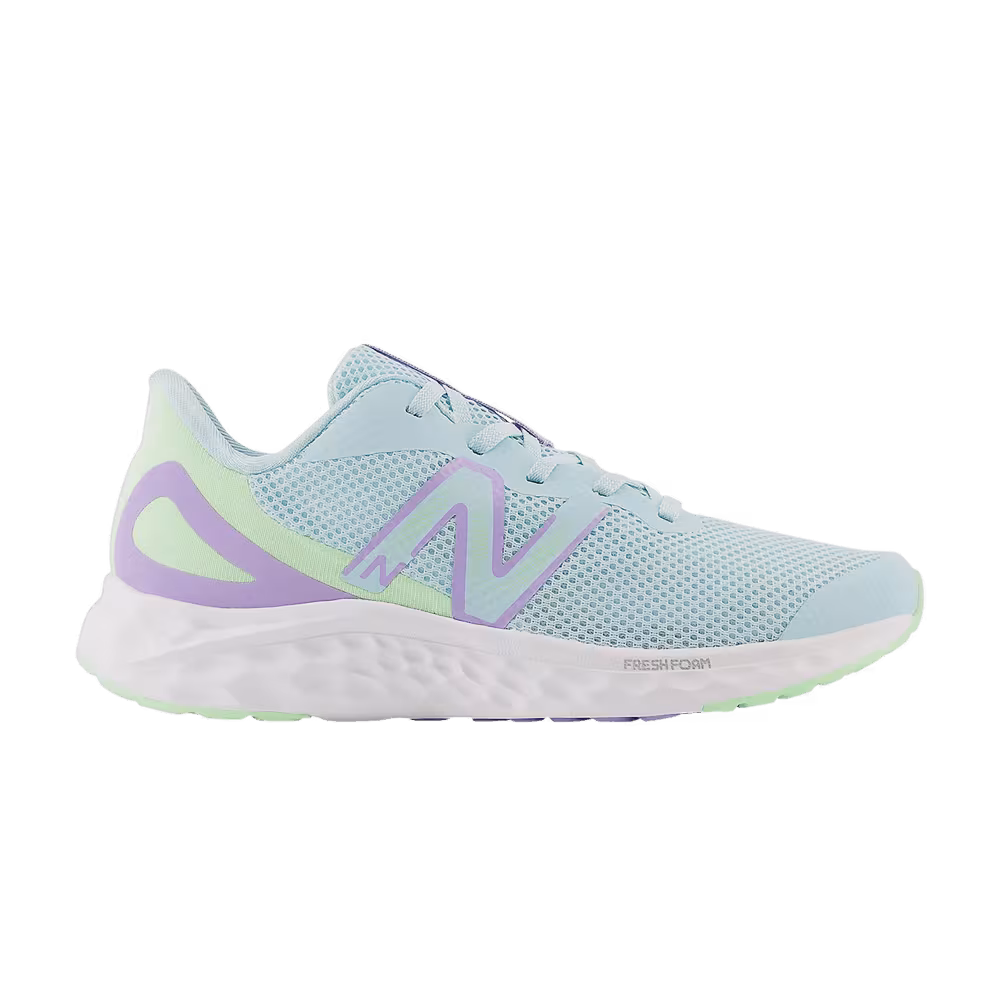 New Balance Fresh Foam Arishi v4 Big Kid Wide Blue Lilac Glow