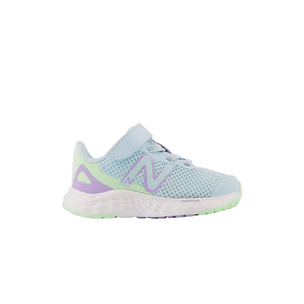 New Balance Fresh Foam Arishi v4 Bungee Lace Toddler Blue Lilac Glow