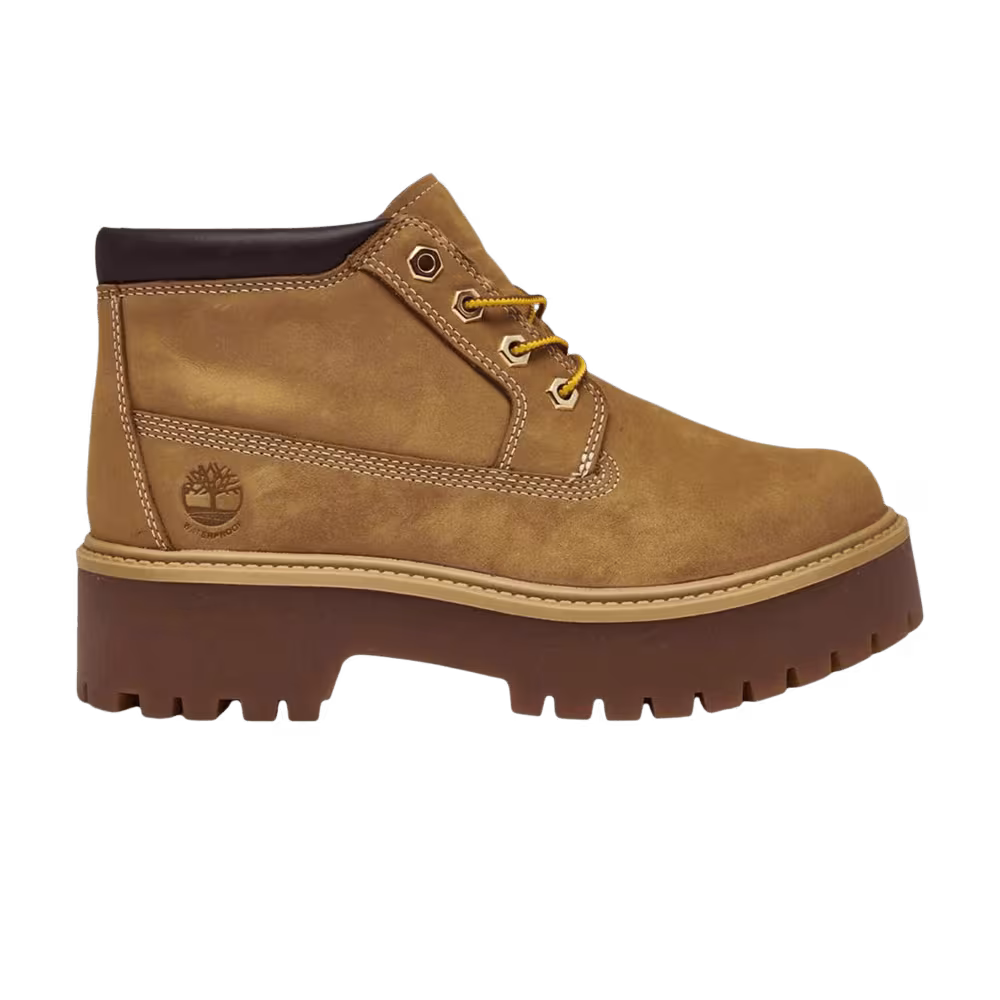 Timberland Women's Premium Platform Waterproof Chukka Stone Street