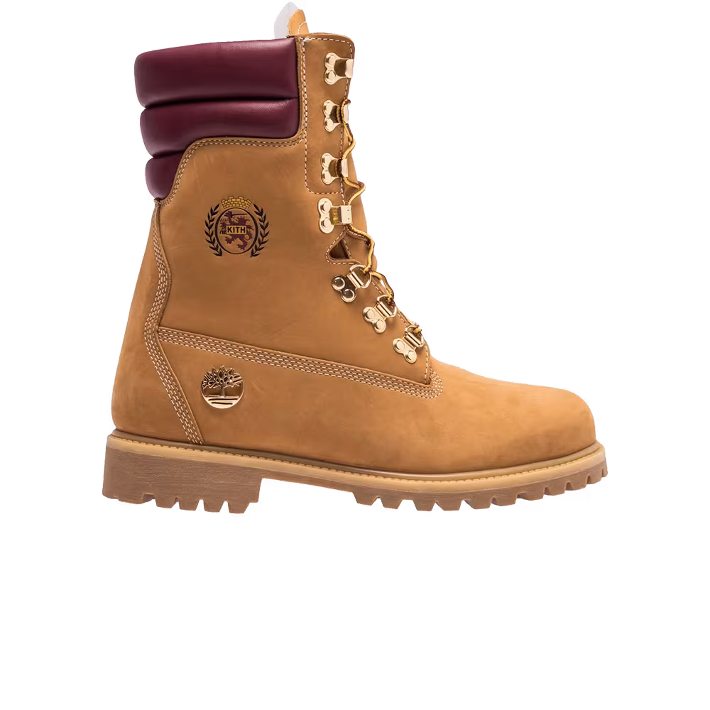 Kith x Tommy Hilfiger x Timberland Shearling Lined Super Boot Wheat