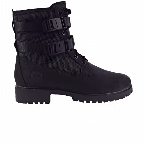 Timberland Wmns Jayne Double Buckle Boot 'Black'