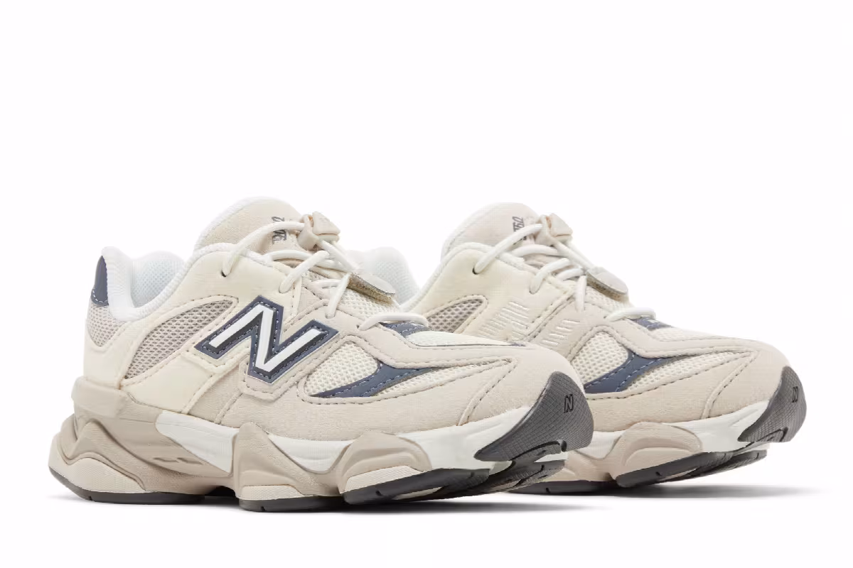 New Balance 9060 Toddler Moonrock Linen, view 9