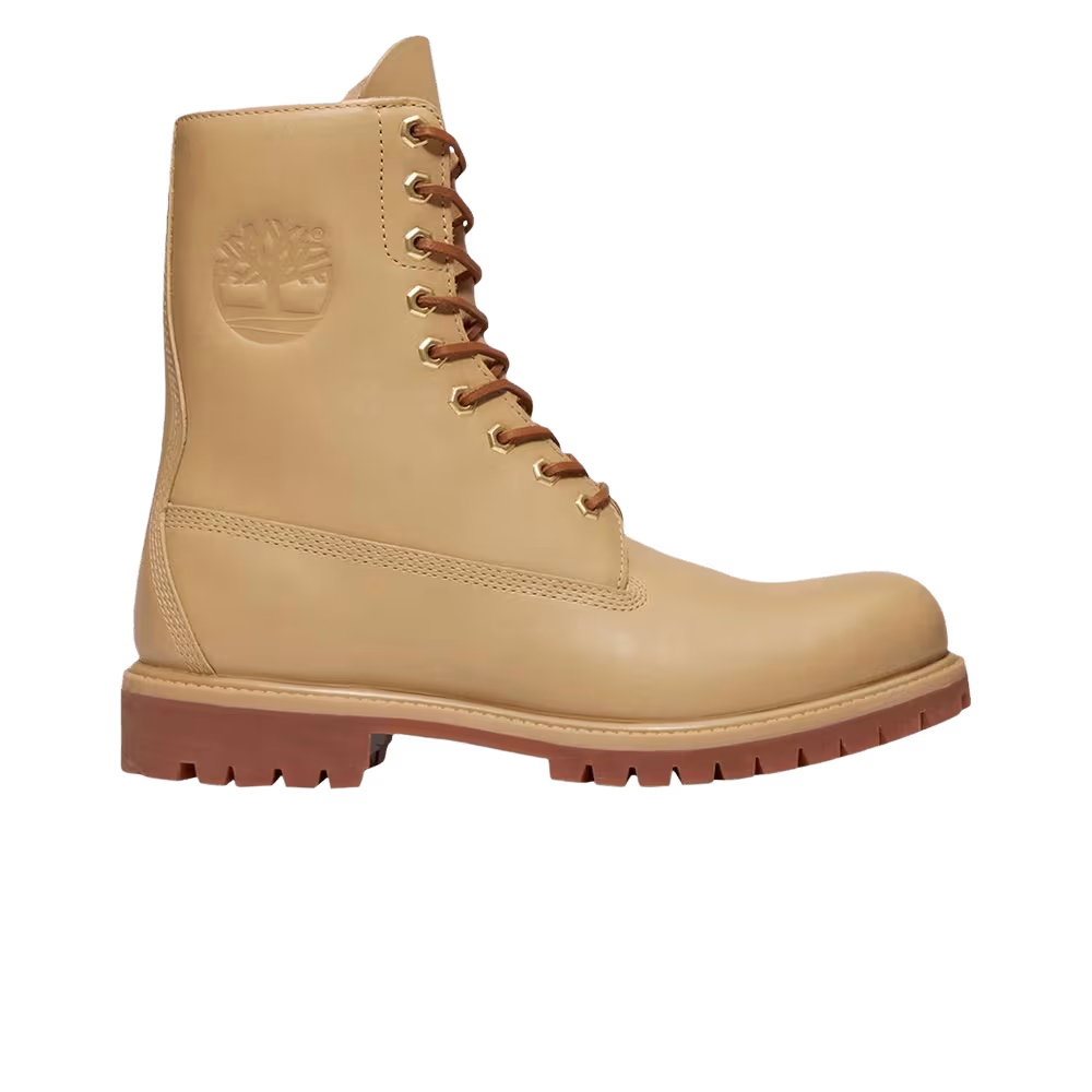 Timberland 8 Inch Premium Waterproof Boot Founder's Collection - Beige