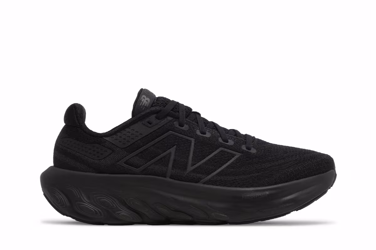 New Balance Fresh Foam X 1080v13 2E Wide Blacktop, view 2