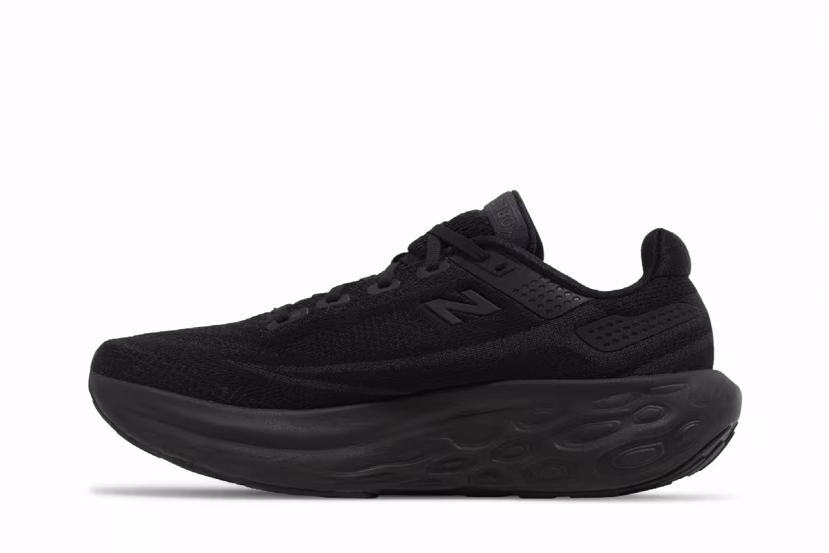 New Balance Fresh Foam X 1080v13 2E Wide Blacktop, view 4