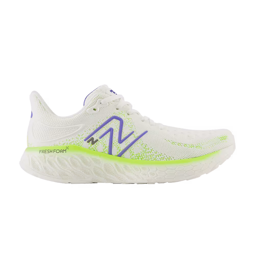New Balance Women's Fresh Foam X 1080v12 Wide Sea Salt Electric Indigo