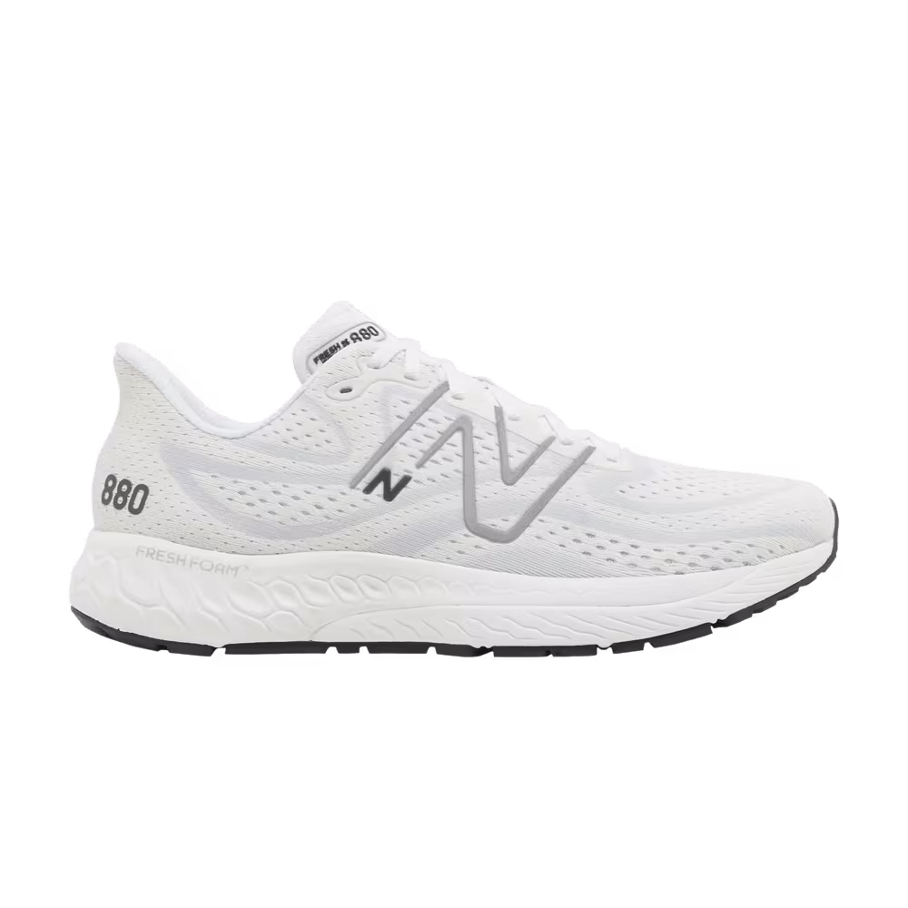 New Balance Fresh Foam X 880v13 4E Wide White Silver Metallic