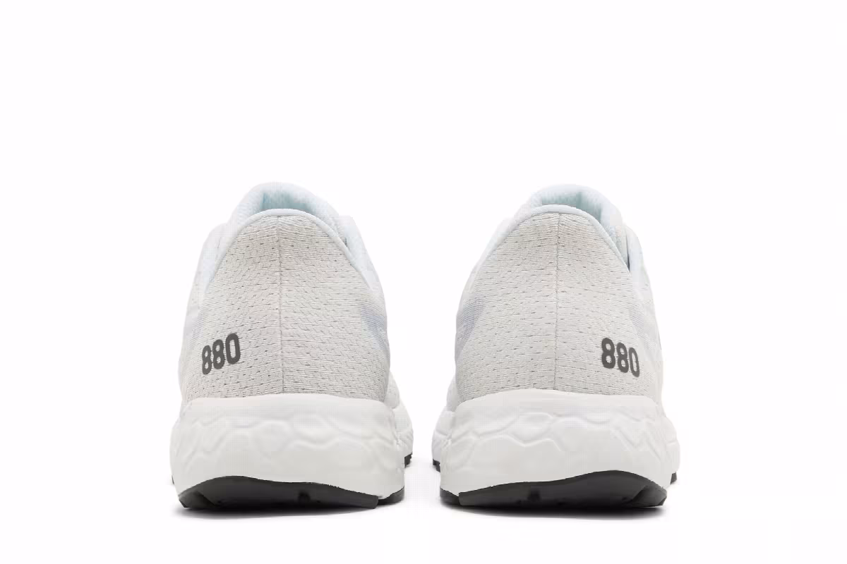 New Balance Fresh Foam X 880v13 4E Wide White Silver Metallic, view 7