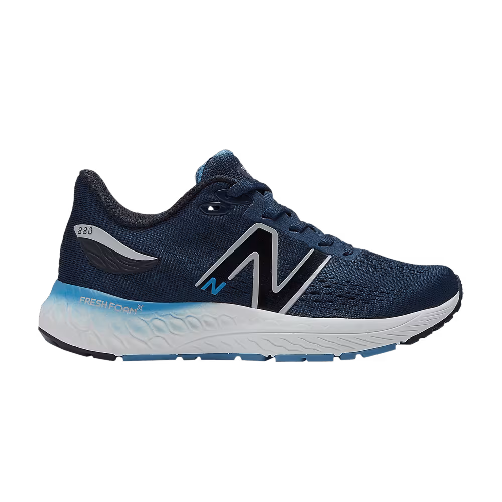 New Balance Fresh Foam X 880v12 Little Kid Wide Navy Heritage Blue
