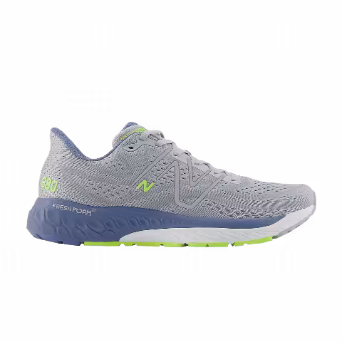 New Balance Fresh Foam X 880v13 2E Wide 'Aluminum Grey Mercury Blue'
