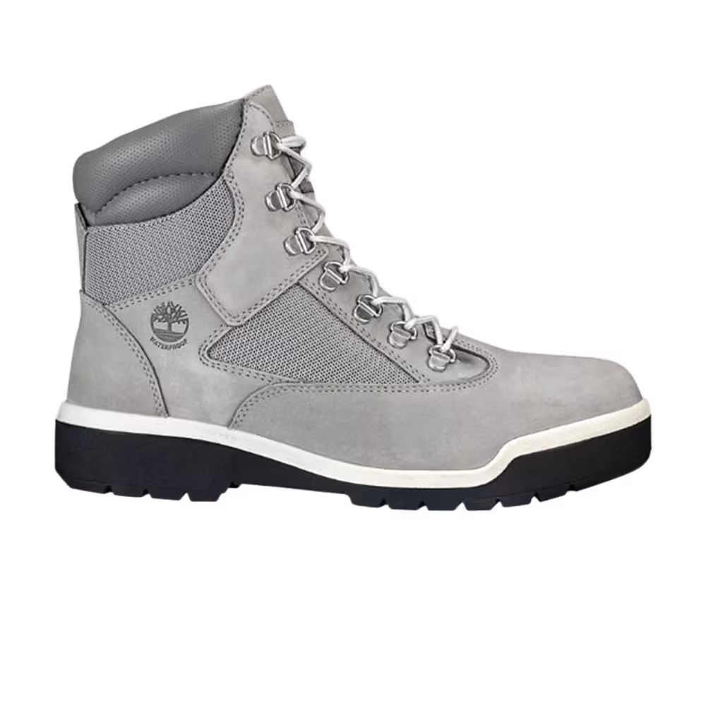 Timberland 6 Inch Waterproof Field Boot Grey White