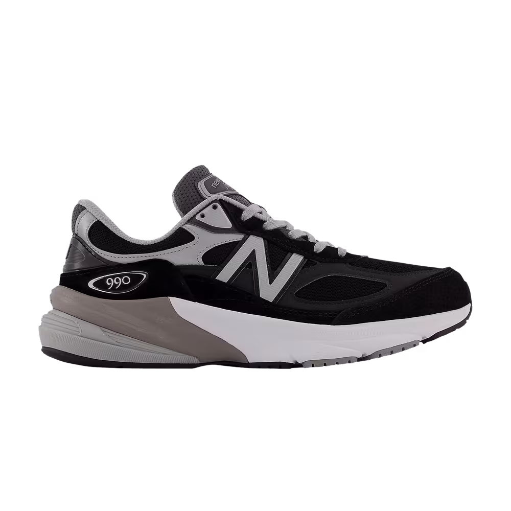 New Balance 990v6 Made in USA 2A Wide Black Silver