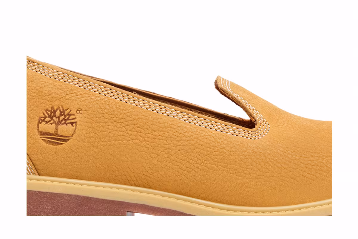 Telfar x Timberland Slip On Loafer Wheat, view 3