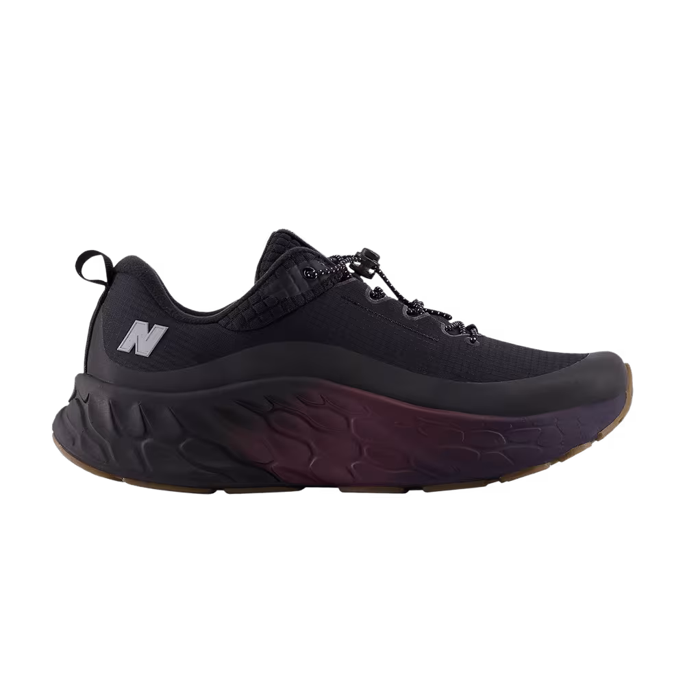 New Balance Fresh Foam X More v4 Permafrost 2E Wide Black Burgundy