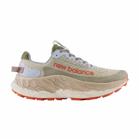 New Balance Fresh Foam X More Trail v3 2E Wide 'Fatigue Green Poppy'