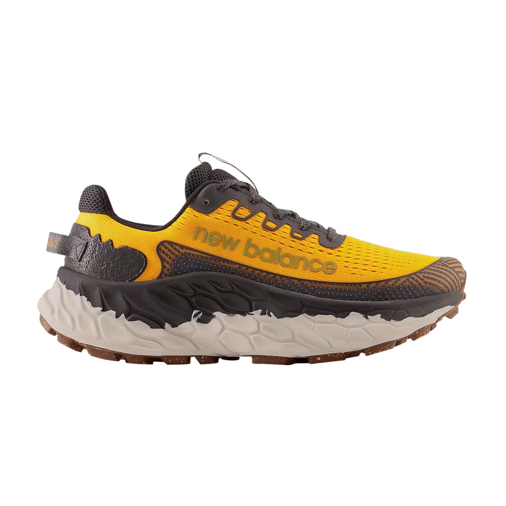 New Balance Fresh Foam X More Trail v3 2E Wide Orange Blacktop