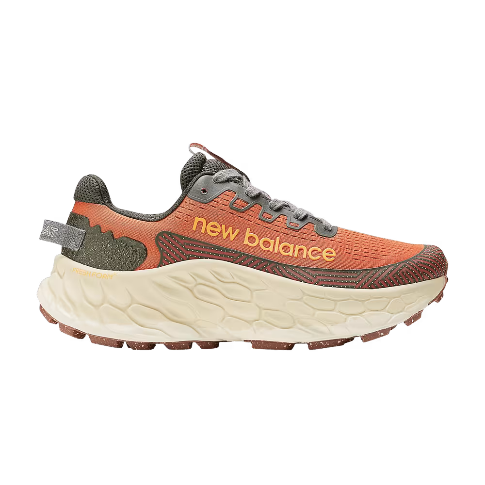 New Balance Fresh Foam X More Trail v3 4E Wide Cayenne Kombu