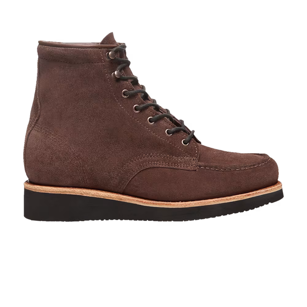 Timberland American Craft Moc Toe Boot Dark Brown