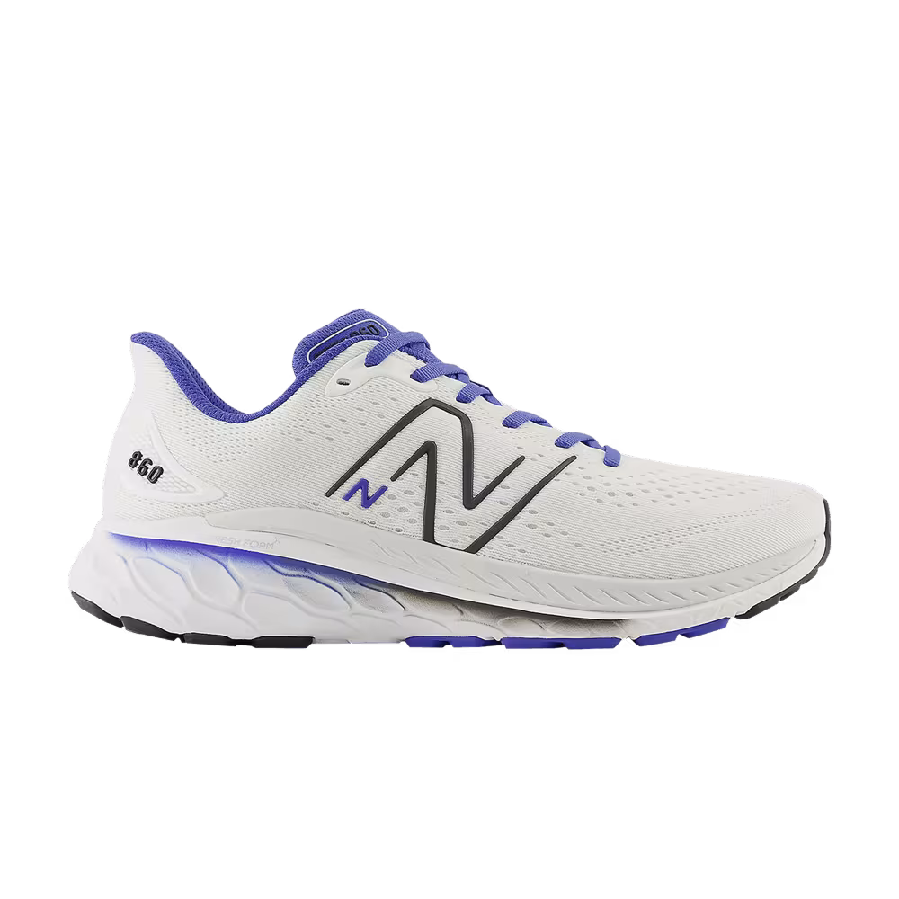 New Balance Fresh Foam X 860v13 4E Wide White Marine Blue