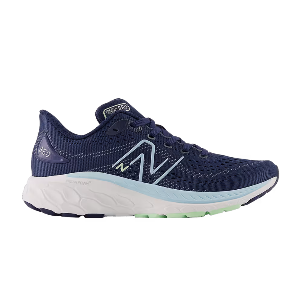 New Balance Fresh Foam X 860v13 Big Kid Wide Navy Bleach Blue