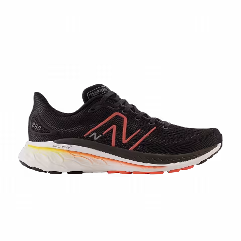 New Balance Fresh Foam X 860v13 2E Wide 'Black Hot Marigold'