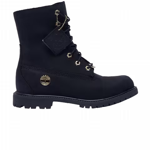 Timberland Wmns Authentic Fleece Fold Down 'Black'
