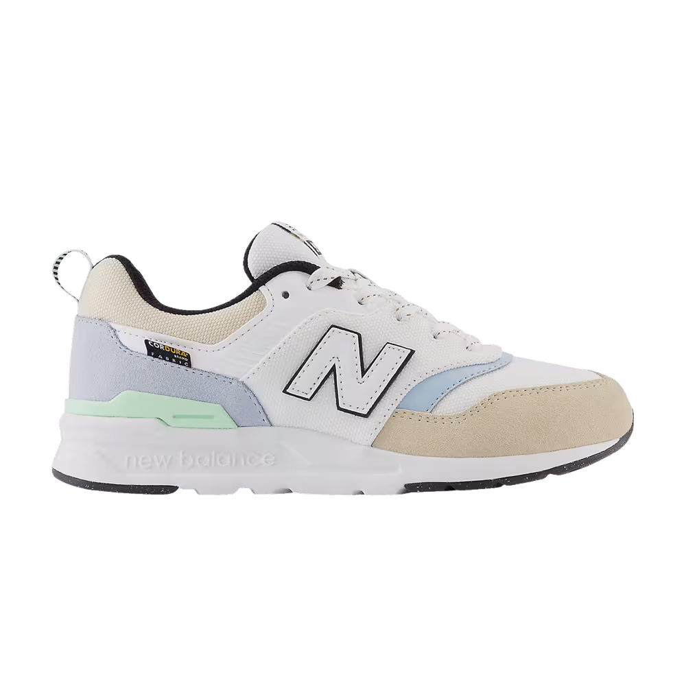 New Balance 997H Big Kid Wide White Bright Sky