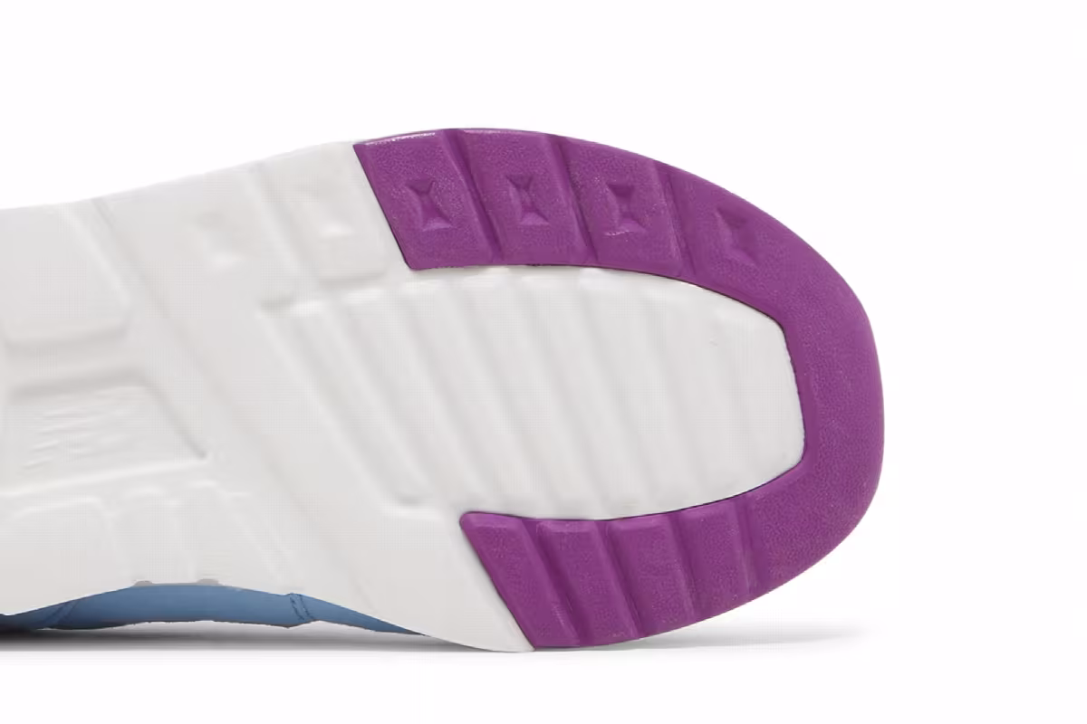 New Balance 997H Big Kid Wide Blue Purple Punch, view 6